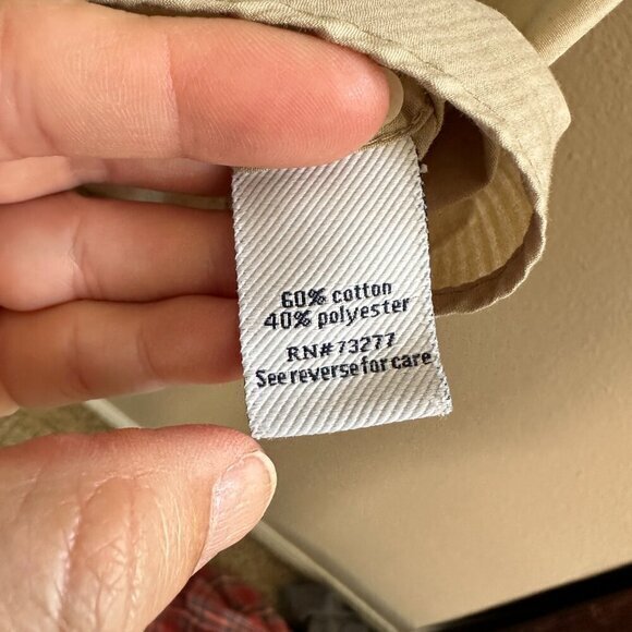 Croft & Barrow Men's Dress Shirt ‎ Size Medium - Picture 4 of 7